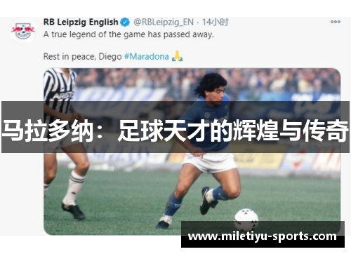 马拉多纳：足球天才的辉煌与传奇